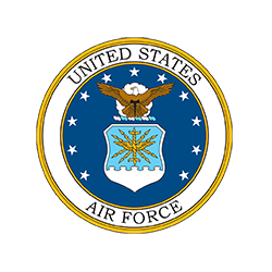 KriaaNet's client - United States Airforce United States Airforce logo